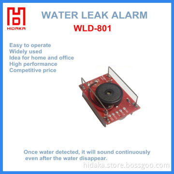 Customrized Home Security water leak alarm system with 6V battery